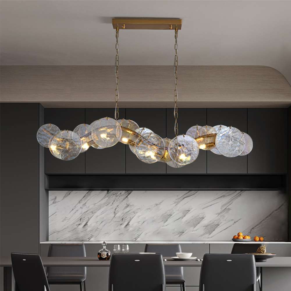 linear kitchen island lights