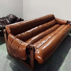 brown sofa