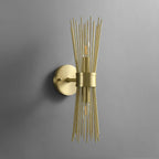stylish brass wall sconce