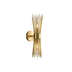 decorative brass wall sconce