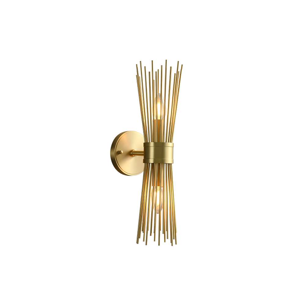 decorative brass wall sconce