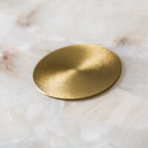 Round Alabaster Flush Mount Celing Light