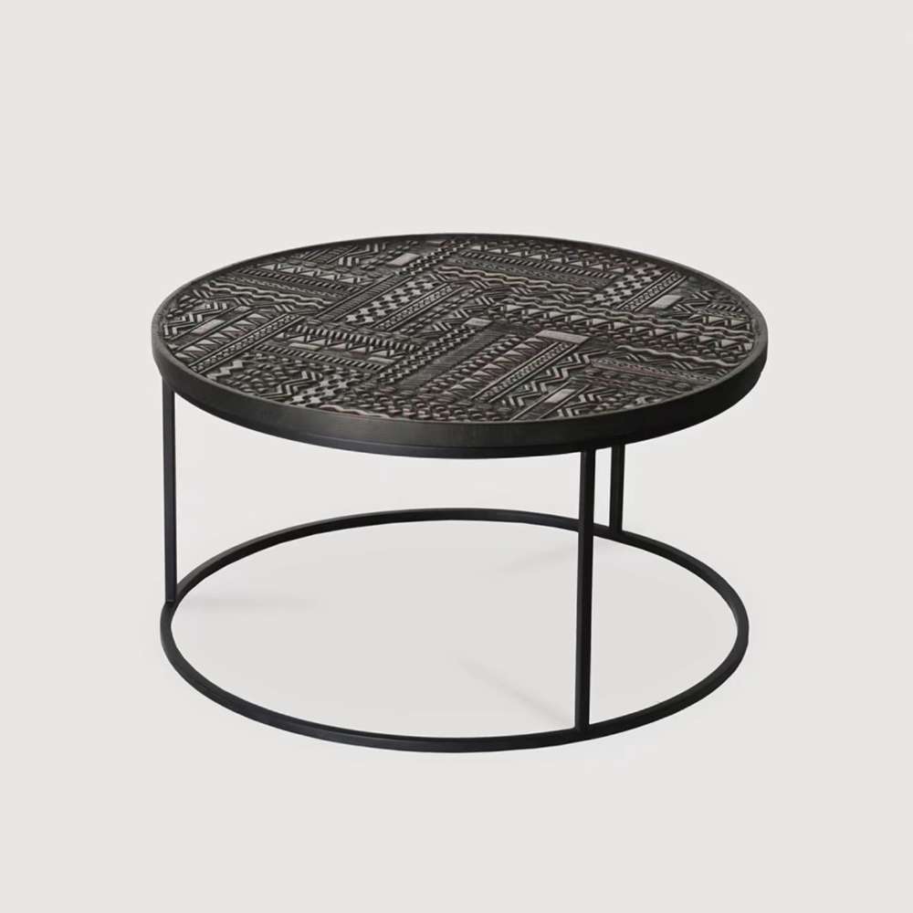 wooden coffee table