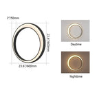 round gray waterproof wall sconce