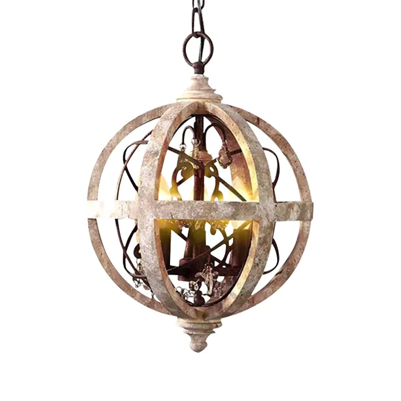 rustic chandelier
