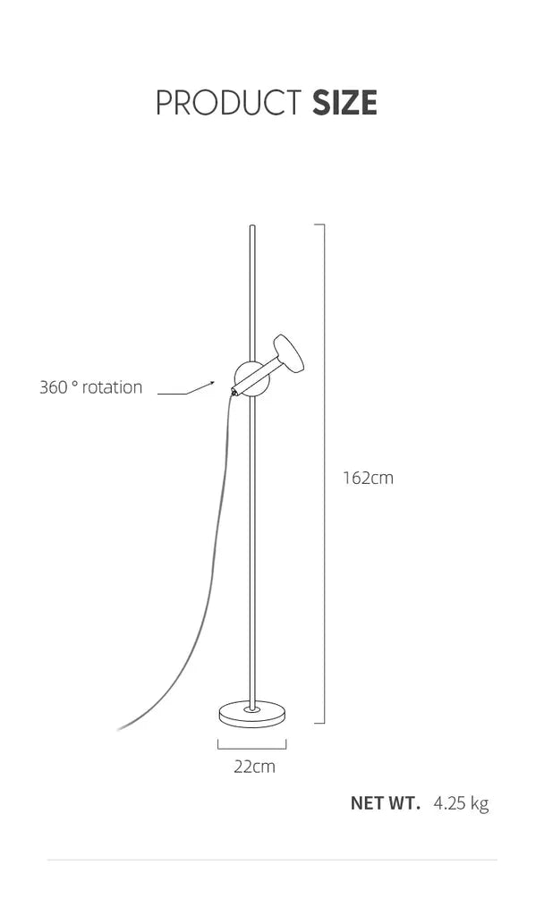 brass reading light