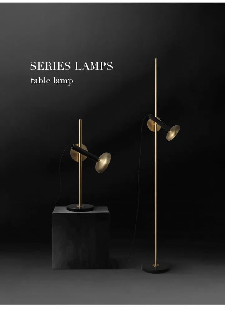 brass floor lamp series