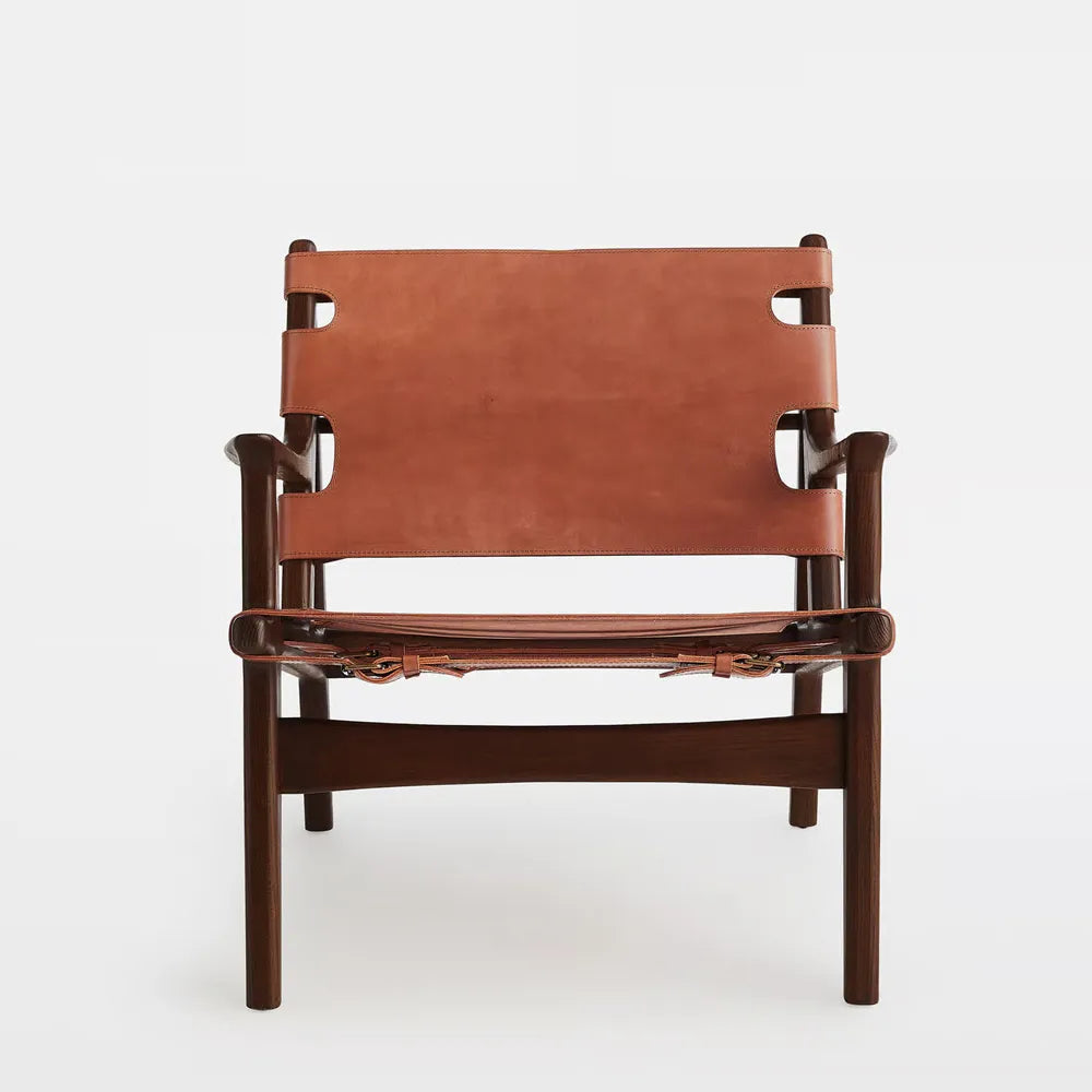 Sagrada Chair, Chestnut Leather Chair Premium Lounge