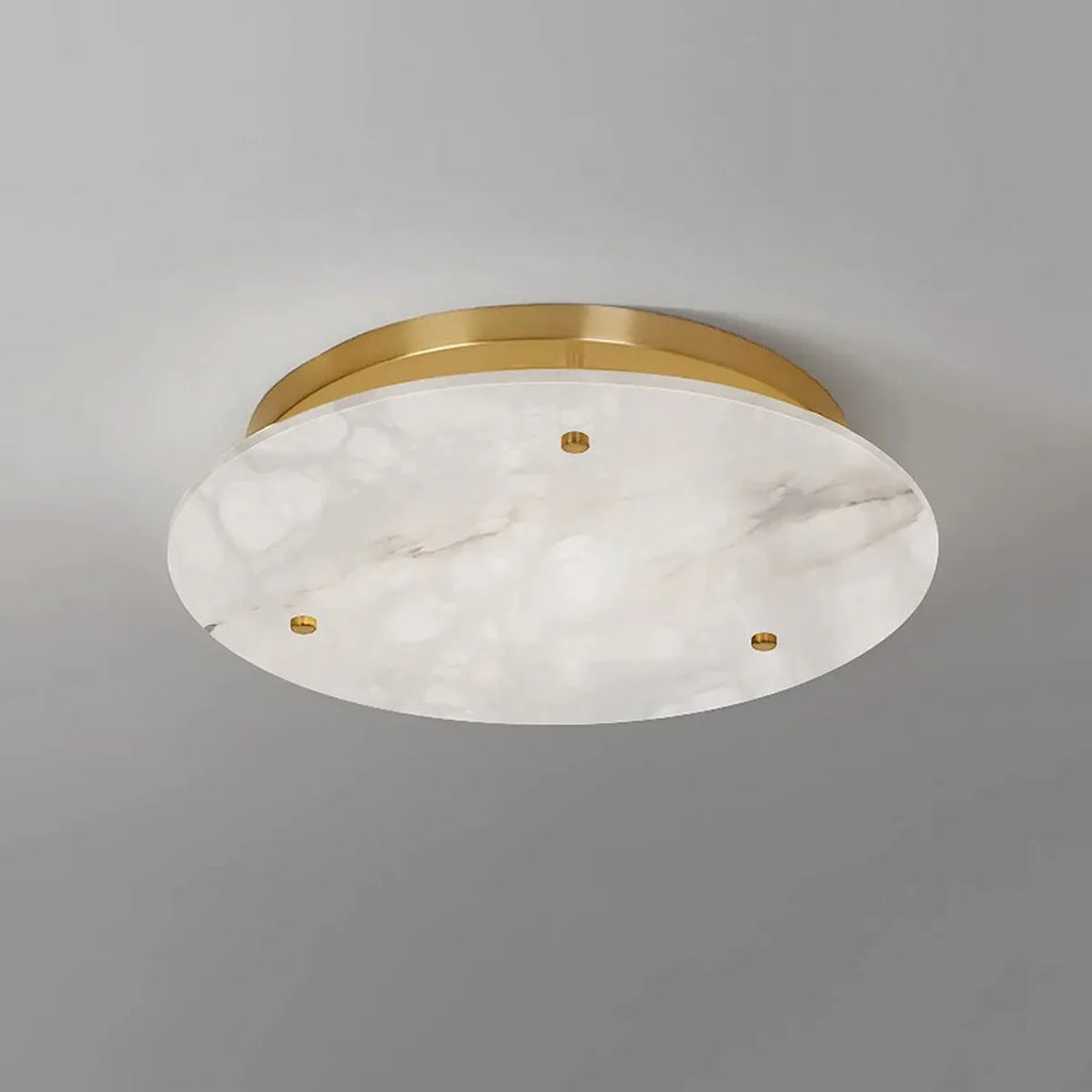 Sangrid Alabaster Ceiling Light | Modern Luxury Flush Mount