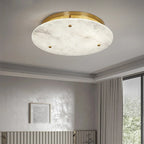 Sangrid Alabaster Ceiling Light | Modern Luxury Flush Mount - View 4