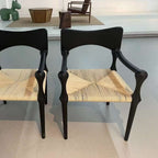 woven dining chairs