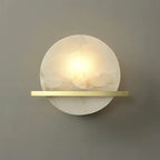 Savion Alabaster Wall Lamp | Moonlight-Inspired Decorative Lighting - View 2
