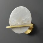 Savion Alabaster Wall Lamp | Moonlight-Inspired Decorative Lighting