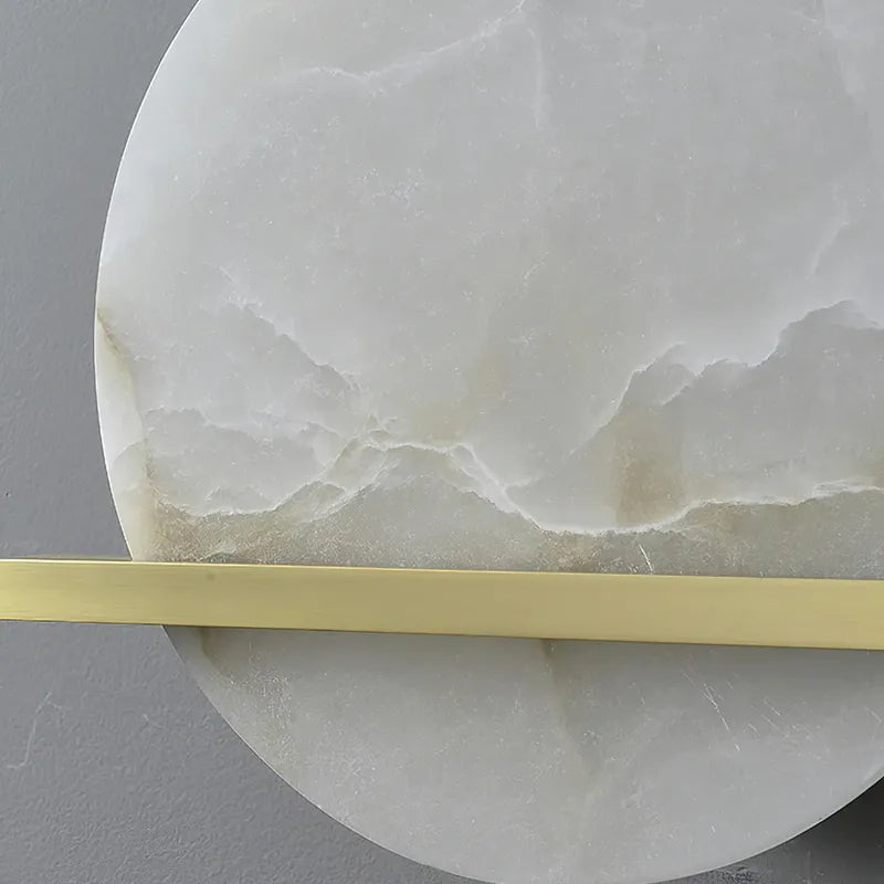Savion Alabaster Wall Lamp | Moonlight-Inspired Decorative Lighting - View 6