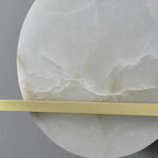 Savion Alabaster Wall Lamp | Moonlight-Inspired Decorative Lighting - View 6