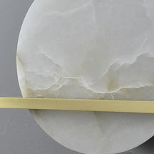 Savion Alabaster Wall Lamp | Moonlight-Inspired Decorative Lighting - View 6