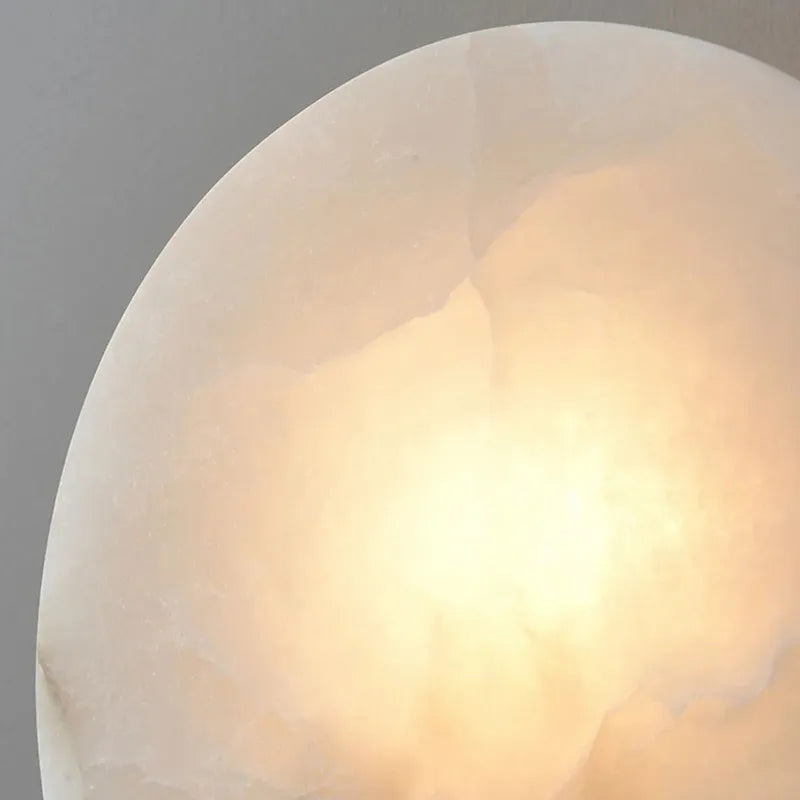 Savion Alabaster Wall Lamp | Moonlight-Inspired Decorative Lighting - View 5