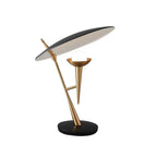 modern gold table light