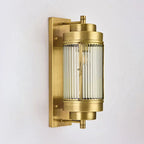 industrial gold wall lamp