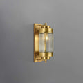 glass gold wall lamp