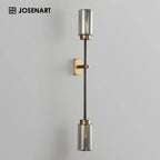 wall sconces with smoked glass