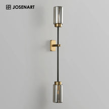 wall sconces with smoked glass