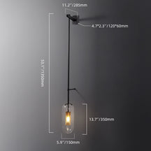 cylinder wall light fixture