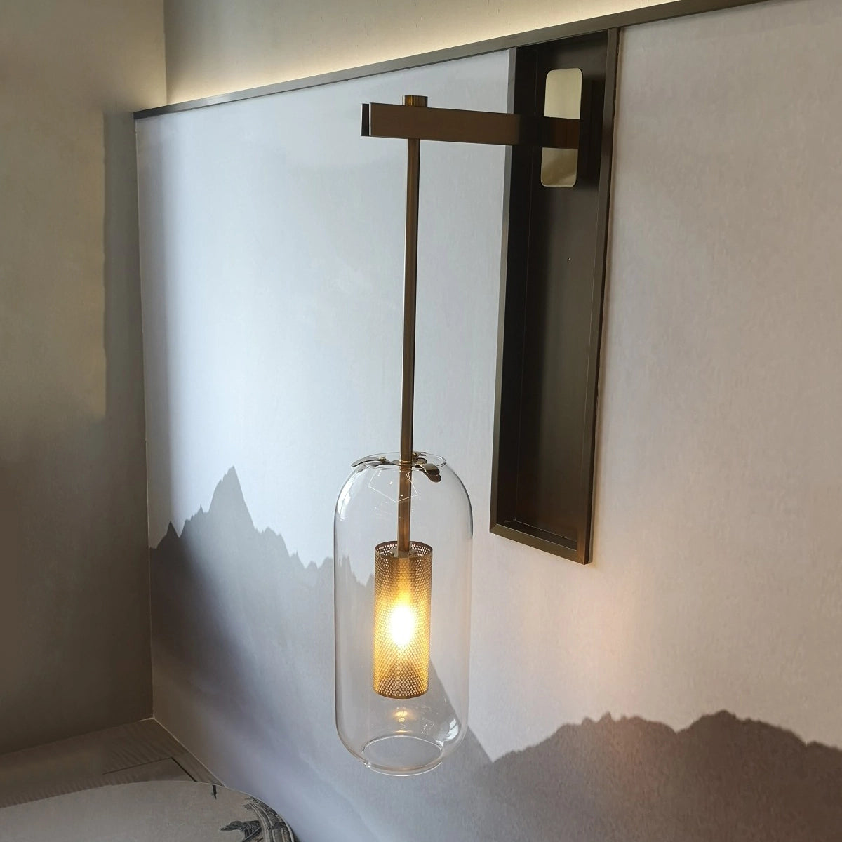 mid-century wall light