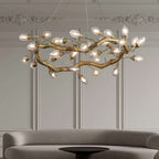 botanical inspired hanging light