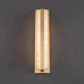 Silex Alabaster Wall Lamp | Rectangular Minimalist Accent Light