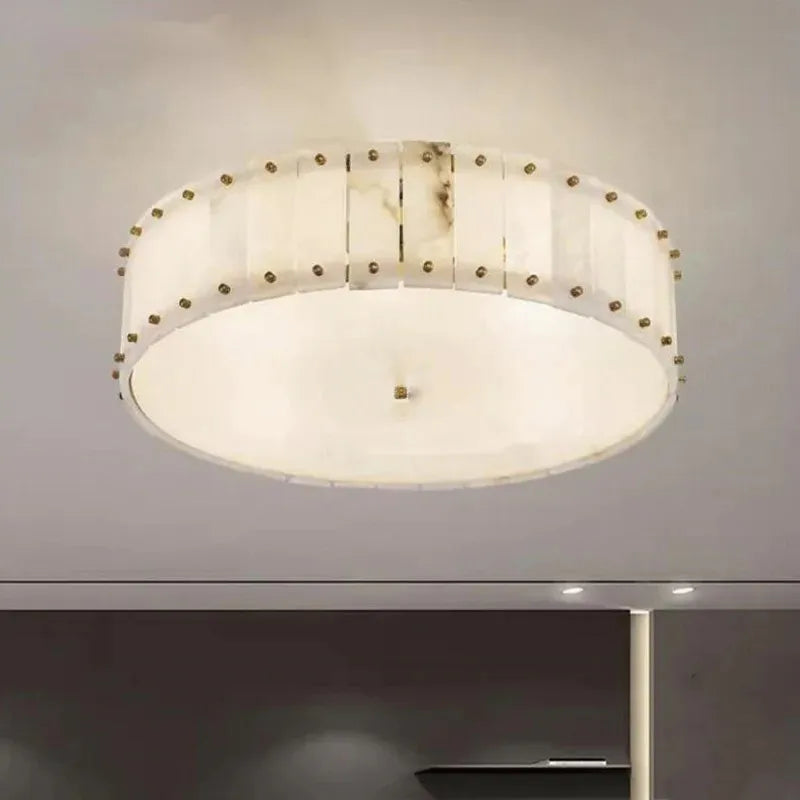 Simone Semi-Flush Mount Ceiling Light | Fredrick Ramond Modern Fixture - View 3
