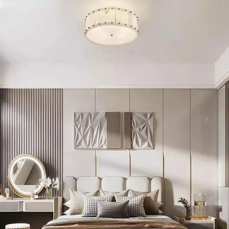 Simone Semi-Flush Mount Ceiling Light | Fredrick Ramond Modern Fixture - View 5