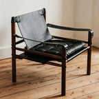 Wooden Outdoor Furniture – Brown Leather Chair & Sirocco Safari Chair for Elegant Outdoor Spaces