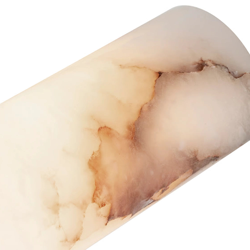 Slim Alabaster Wall Sconce in a styled interior — Josenart Lighting
