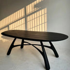 oval dining table