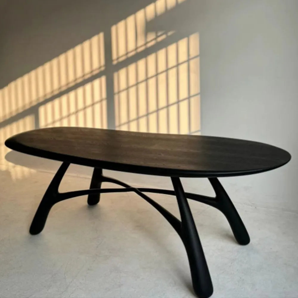 oval dining table