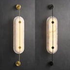 Solvane Alabaster Wall Sconce | Elegant Wall Fixture for Luxury Interiors