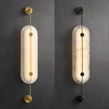 Solvane Alabaster Wall Sconce | Elegant Wall Fixture for Luxury Interiors