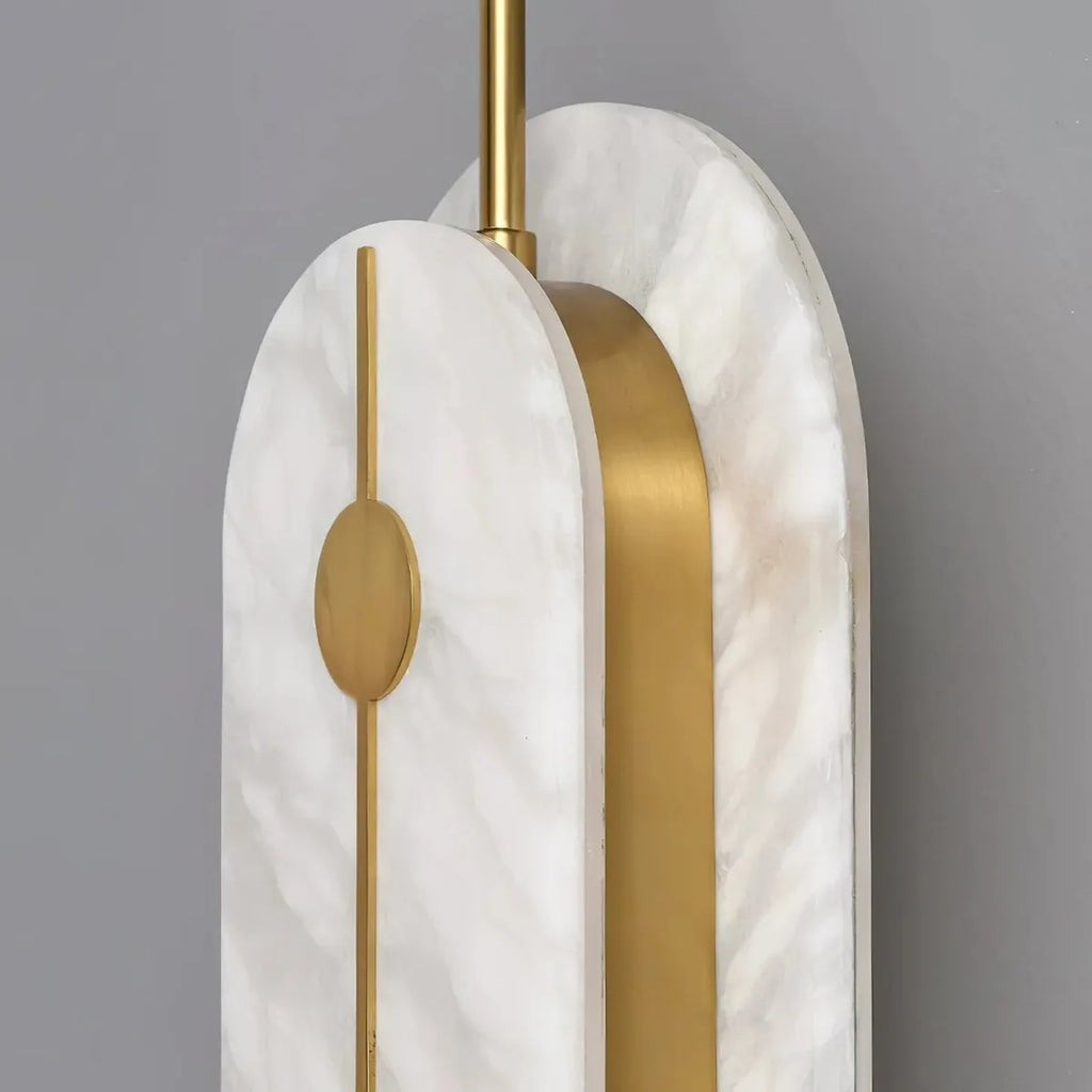 Solvane Alabaster Wall Sconce | Elegant Wall Fixture for Luxury Interiors - View 6