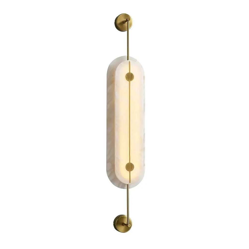 Solvane Alabaster Wall Sconce | Elegant Wall Fixture for Luxury Interiors