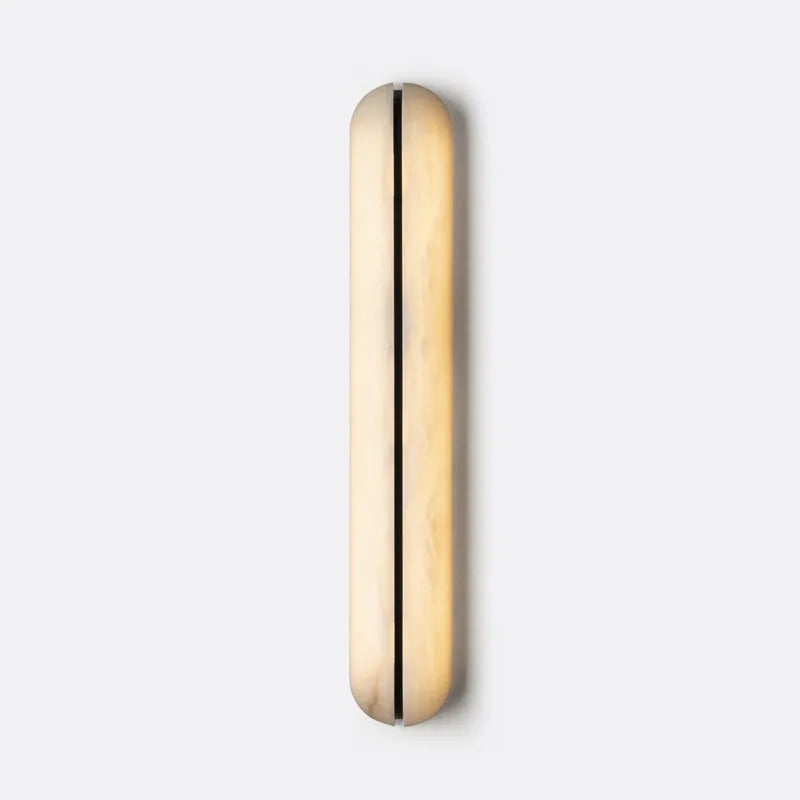 Spain Alabaster Wall Lamp – Sleek Modern Line with Ambient Decorative Sconce