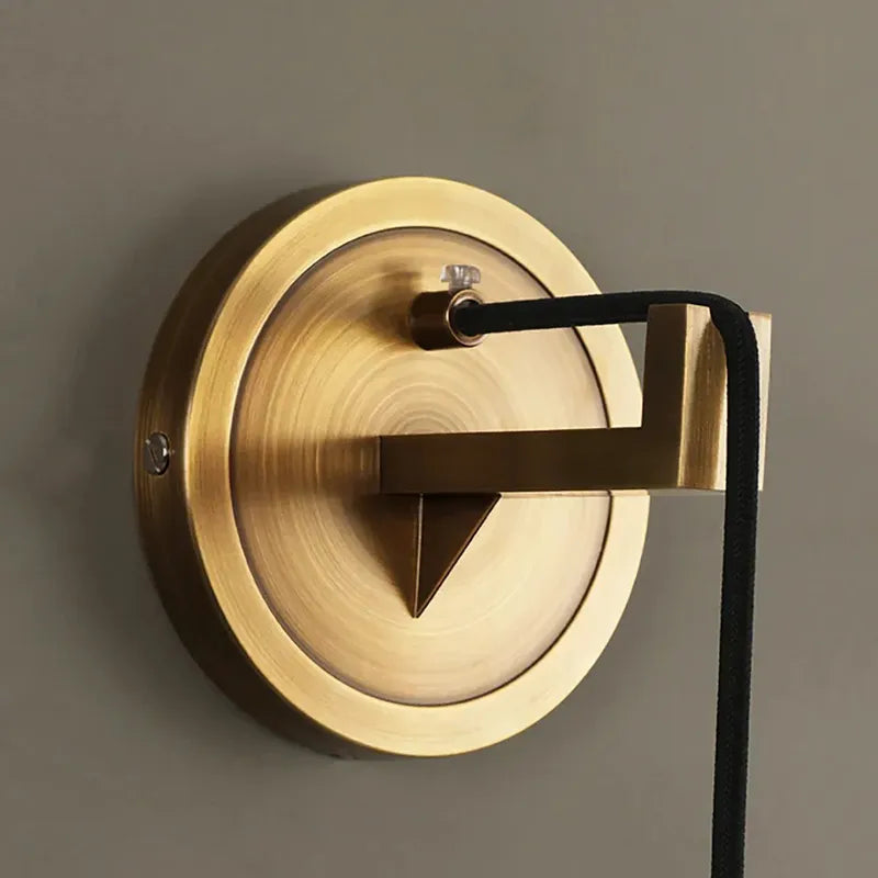 Spherical Alabaster Wall Lamp in Natural Brass | Refined Accent Lighting - View 7