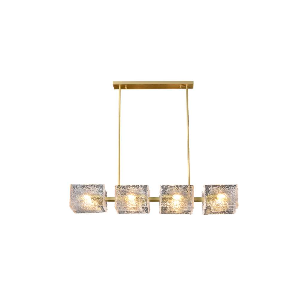 luxury glass chandelier