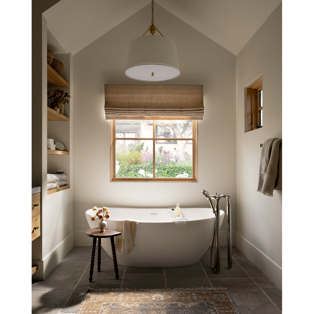 Georgiana Pendant — Grand Brass Hanging Light