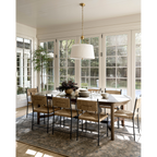 Georgiana Pendant — Grand Brass Hanging Light