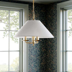 Townes Pendant — Rustic Barn-Style Hanging Light with Warm Broad Downlight