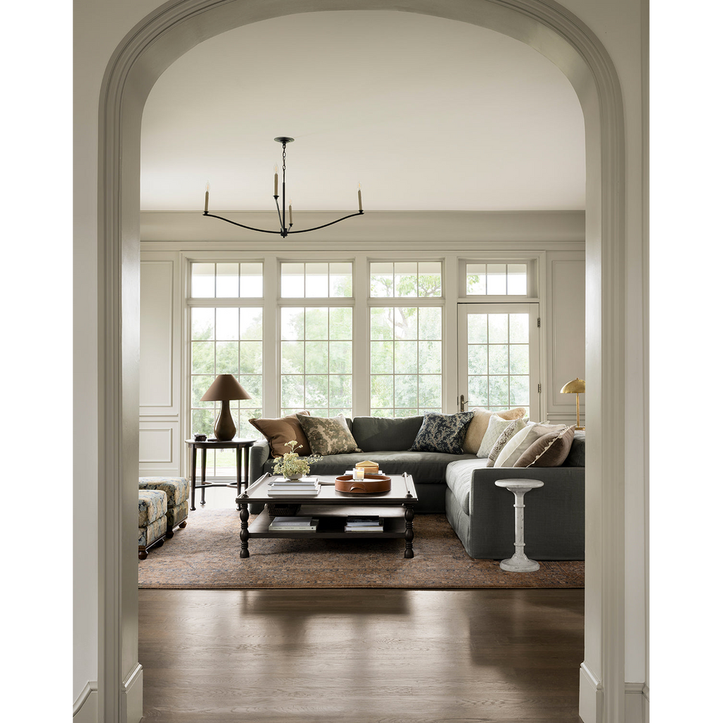 Knole Chandelier — Grand Heritage Ceiling Light with Warm Aristocratic Glow