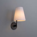 wall sconces with fabric shades