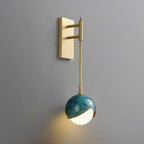 navy wall sconce