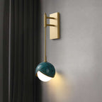 benedict navy wall sconce